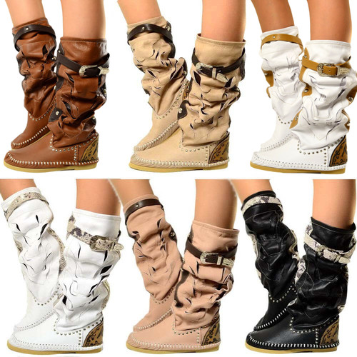 Damen indianer stiefel boots - indianer,