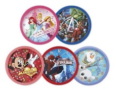 Kinder Wanduhren Disney Prinzessin gefrorene Minnie Maus Marvel Spiderman