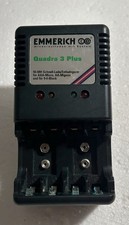 Akku Schnellladegerät Emmerich Quadra 3 Plus Für AA, AAA, 9-V-Block