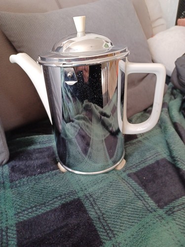 Vintage thermoskanne porzellan - thermoskanne,
