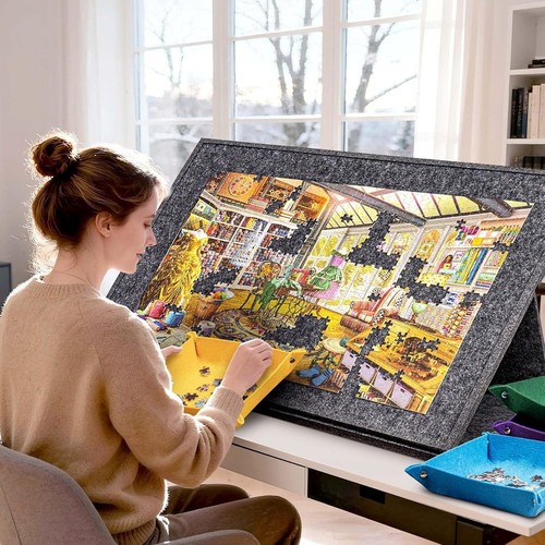 Puzzletisch puzzlebrett mit - puzzletisch,