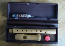 Moeck Blockflöte 121 Sopran C Barocke Griffweise mit Doppelloch