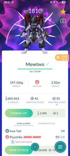 Armored mewtwo shiny - shiny,