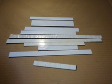 Graviermaterial 10 x Resopal weiß/schwarz/weiß 1,5 bis 3 mm