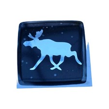 Elch Emblem Gel-Aufkleber für