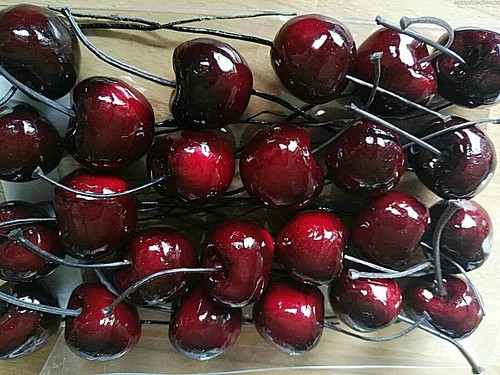 Kirsche früchte attrappe - früchte,
