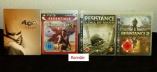 4 Games für PS3 (Sammlung) - Sony PlayStation 3 - Resistance 1+2 - Uncharted 3