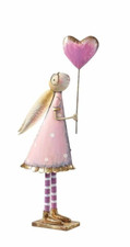 Deko hase metall figur - hase,