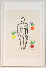 Weiblicher Akt Serigrafie Henri MATISSE (1869-1954)  (BG2768)