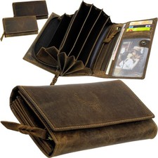 L&B Damen Geldbörse Leder, 6