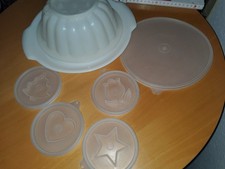 Tupperware Puddingform  Set  für Dessert; Zubehör wie abgebildet