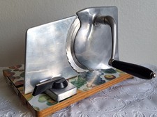 klappbare Brotschneidemaschine manuell mit Handkurbel