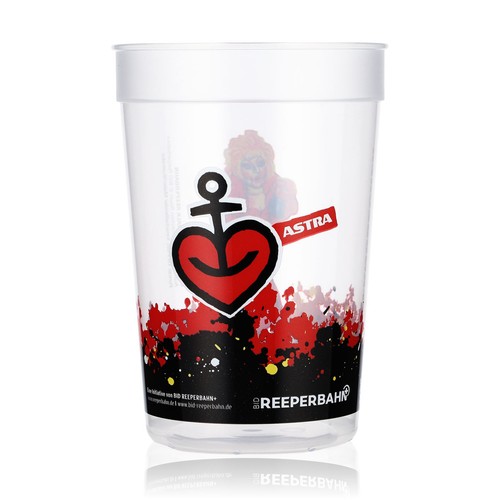 Astra bier glas becher mehrweg - bier,