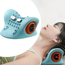 Massagegerät Nacken und Rücken Beheizt Massage Elektrisch Shiatsu Kissen Vibrationsgerät