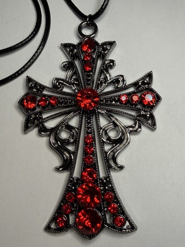 Halskette kreuz anhänger mit - halskette, kreuz-anhänger