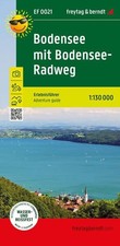 Bodensee mit Bodensee-Radweg, Erlebnisführer 1:130.000, freytag & berndt, EF 002