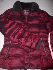 CAVALLO Daunenjacke Gr. 40, edel glänzend bordeaux/burgund rot, sehr wärmend!
