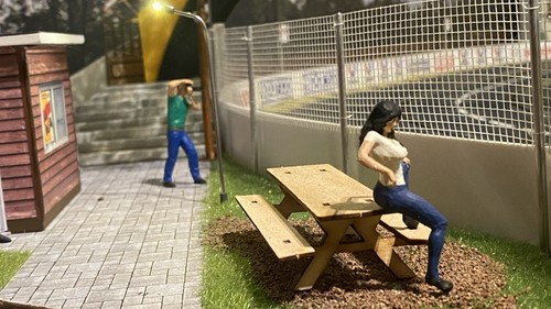 Slotcar bahn deko - slotcar, bahn-deko