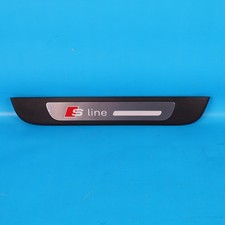 Audi A6 4G C7 Einstiegsleiste S-LINE hinten rechts 4G0853376B Abdeckung Orig NO1