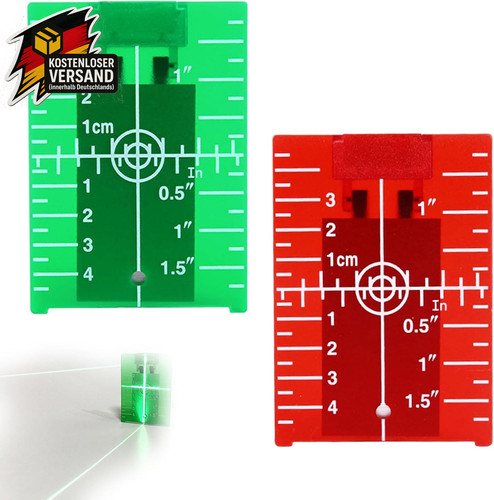 Laser zieltafel set mit - laser,