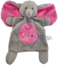 Nicotoy Schmusetuch Kuscheltuch Schnuffeltuch Elefant rosa Stofftier Simba Toys