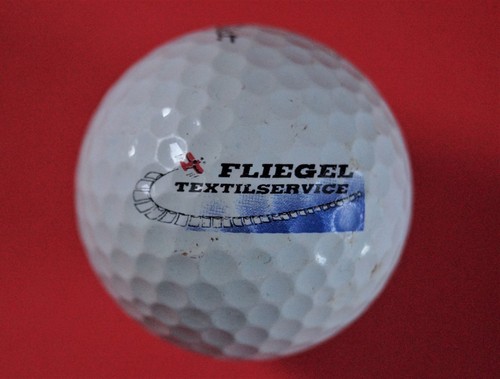 Golfball mit logo fliegel - logo,
