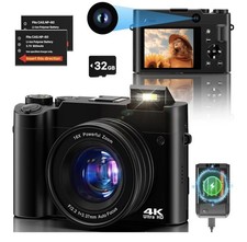 Digitalkamera 4K 64MP Dual