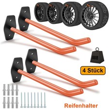 4  Autoreifen Wandhalter