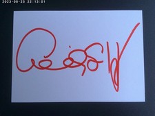 Claudia Schiffer  Autogramm Karteikarte weiß 7,5x10,5