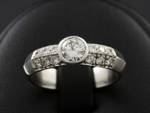 Exklusiver brillant ring - exklusiver,