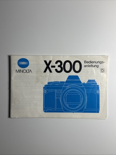 Minolta 300 - minolta, x-300
