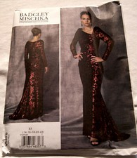 V1475 Badgley Mischka Vogue Schnittmuster 14-16-18-20-22