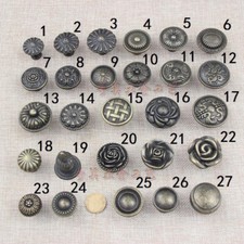 10 stk Antik Möbelknopf