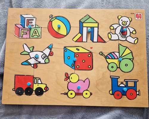 Kinder holz steckpuzzle - kinder,