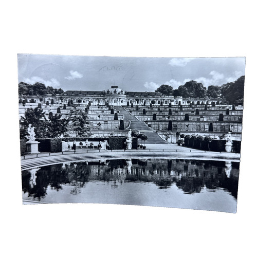 Postkarte potsdam schloss - postkarte,
