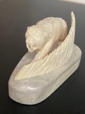 Tiger Figur Mammut Zahn