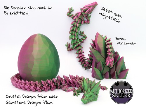 Crystal oder gemstone drache - oder,