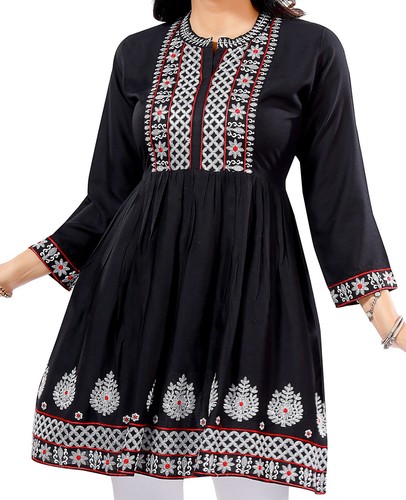 Damen kurti tunika kleid - tunika,