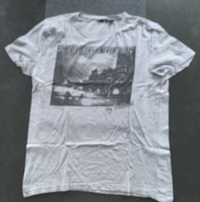 New York Shirt T-Shirt Grau Baumwolle Kurzarm Motiv New York Taxi XXL 2XL