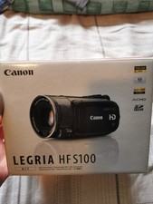 Canon Legria HF S100 – Sehr guter Zustand – Getestet – Ladegerät defekt