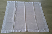 Mitteldecke  Tischdecke   Weiß   Organza   100 x 100   Durchsichtig