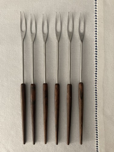 Fonduegabeln edelstahl - 6,