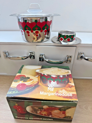 Wmf margarinedose vintage - wmf, mit