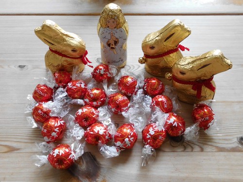 Lindt schokolade osterhasen - lindt,