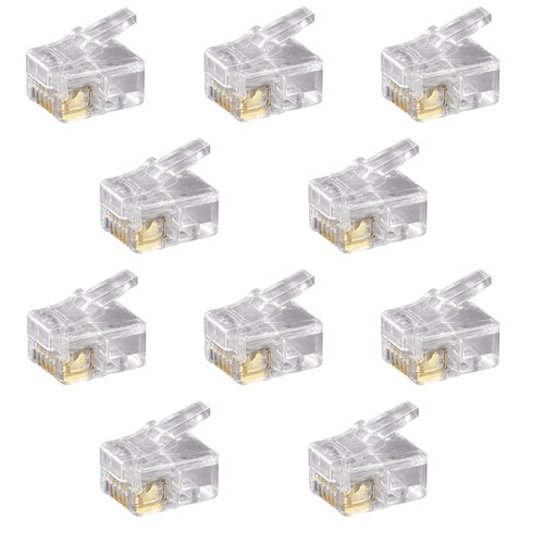 10x rj12 6pol modular - rj12,