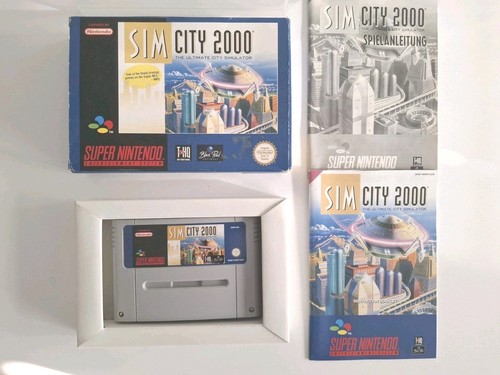 Sim city 2000 super nintendo - 2000,