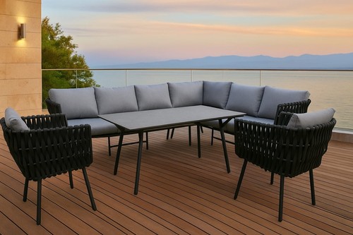 Eck lounge set sitzgruppe - eck,