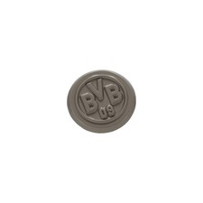Borussia Dortmund BVB Pin Emblem silber matt