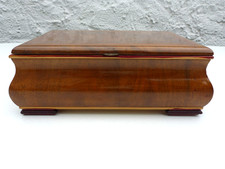 Antike Holz Schatulle Biedermeier?  Schmuckschatulle Holzbox Holzkästchen