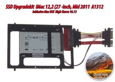 500GB SSD Upgradekit iMac 27 Mid 2011 12,2 A1312 EMC2429 OSX High Sierra 10.13.6